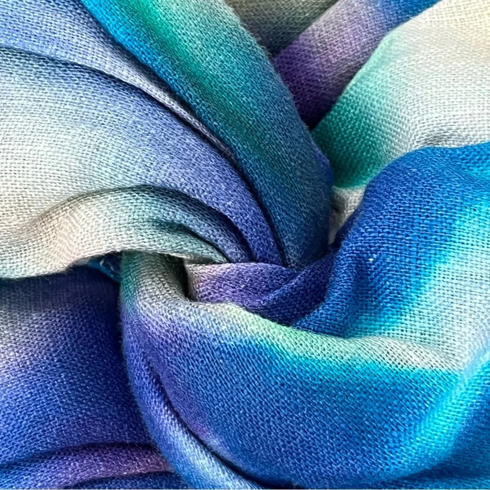 Elegant Multicolor Puff Sleeve Dress - Picture 8 of 16